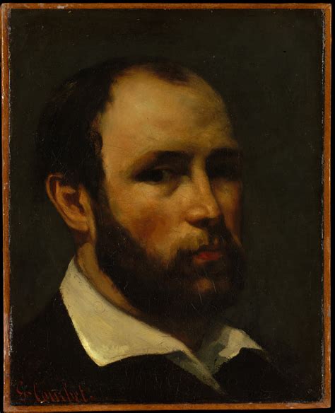 Gustave Courbet Portrait Of A Man The Met