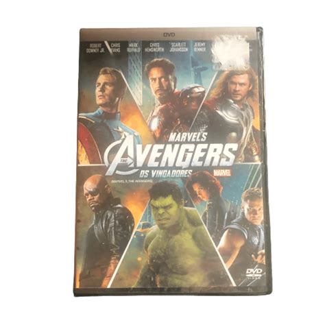 Os Vingadores Dvd Original Lacrado Filme e Série Marvel Usado