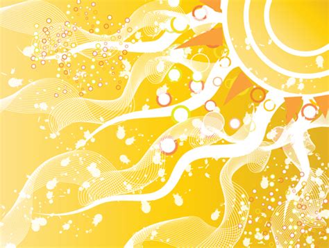 Dazzle Sunshine Background Vector 04 Free Download