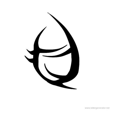 Many people who want a name tattooed on themselves choose this style of font. Tattoo Alphabet Gallery - Free Printable Alphabets ...