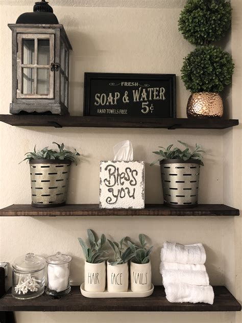 Small Decorating Bathroom Shelves Ideas To Transform Your Space