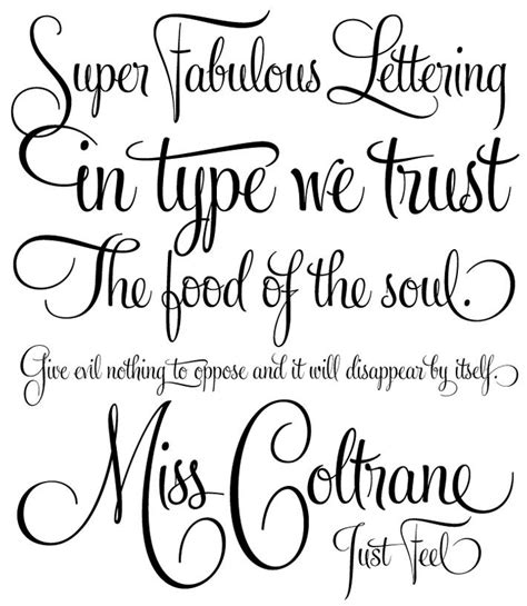 Stylish Tattoo Fonts Beauty And Trends