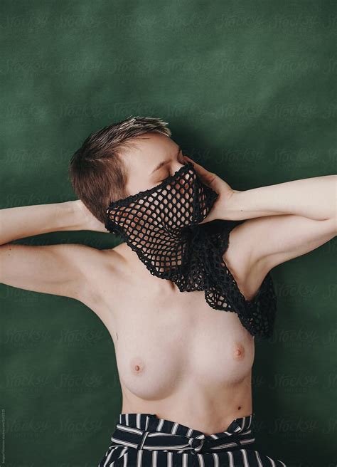 Naked Woman Posing In Studio By Sergey Filimonov