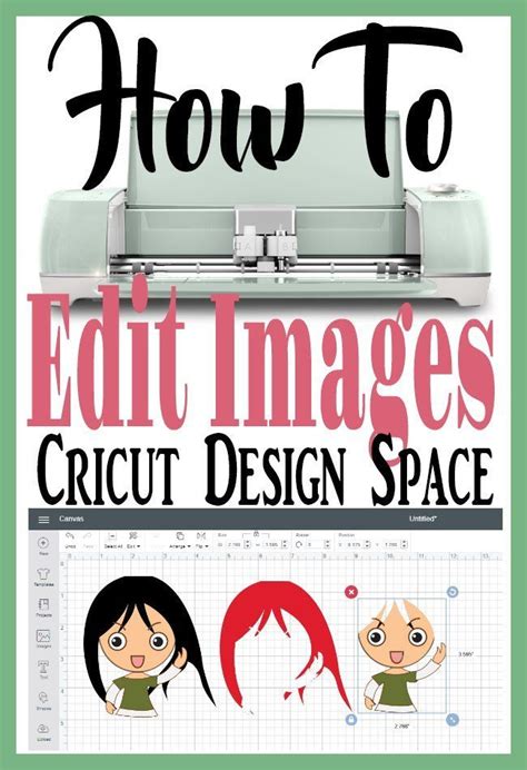 Cricut For Beginners Learn How To Edit Images In Cricut Design Space
