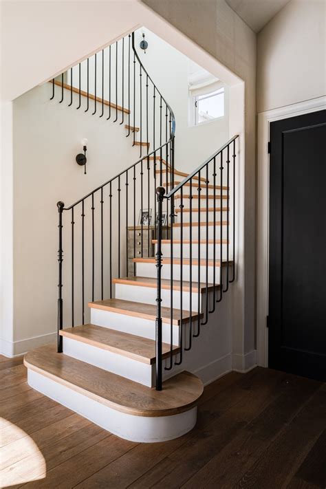 Black Stair Railing Ideas And Inspiration Hunker