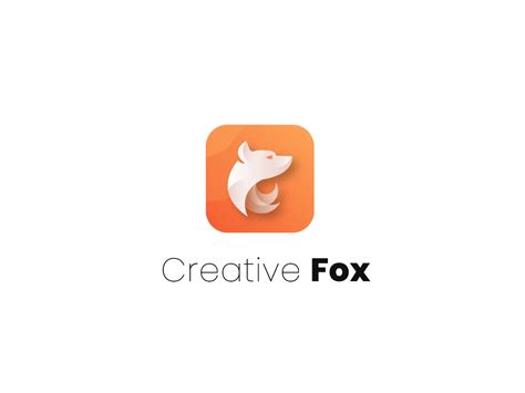 Creative Fox Logo Design Uplabs
