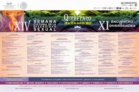 museo regional de queretaro inah semana cultural de la diversidad sexual y encuentro de