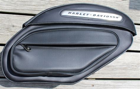 Harley Davidson V Rod Vrsc 02 Up First Gen Leather Saddlebags And
