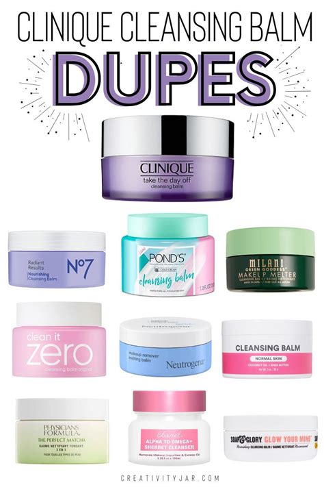 The Best Drugstore Cleansing Balms Creativity Jar Cleansing Balm