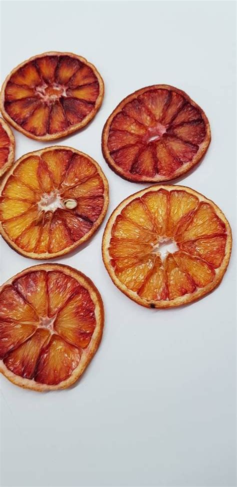 20 100 Dried Blood Orange Slices Etsy