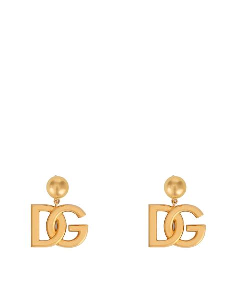 Dolce And Gabbana Earrings In Metallic Lyst