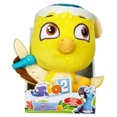 Jakks Pacific Rio 2 Singing Plush 8 Nico Toys And Games Stuffed