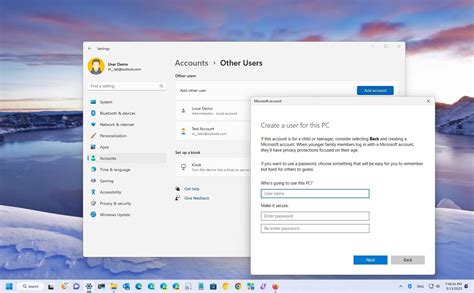 How To Create Local Account On Windows 11 Pureinfotech