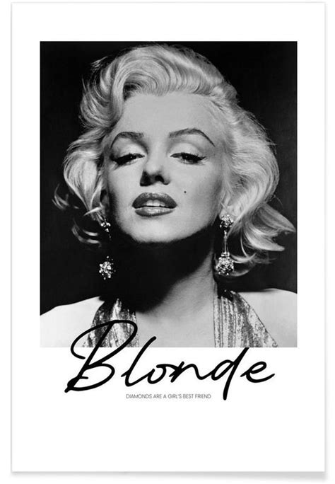 Blonde Poster Juniqe