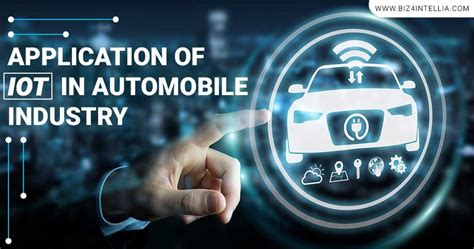 Application Of Iot In Automotive Industry Future Of Automobiles Iot