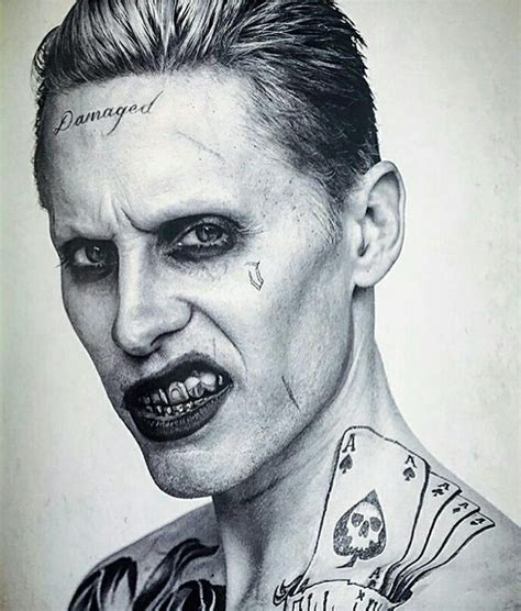 Joker Suicide Squad And Jared Leto Image Jared Leto Joker Face Tattoos 692x813 Wallpaper