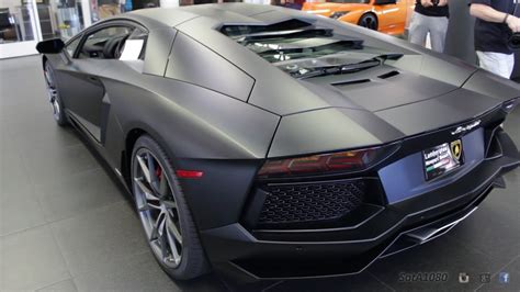Matte Black Lamborghini Aventador For Sale Youtube