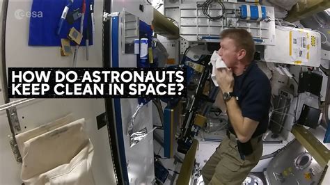 Astronaut Tim Peake Demonstrates How To Shower In Space Abc7 San