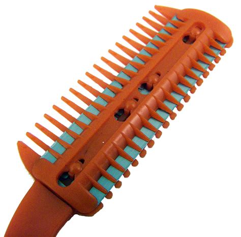 Universal Tool Razor Comb Hair Cut Thinning Feathering Trimming With 6