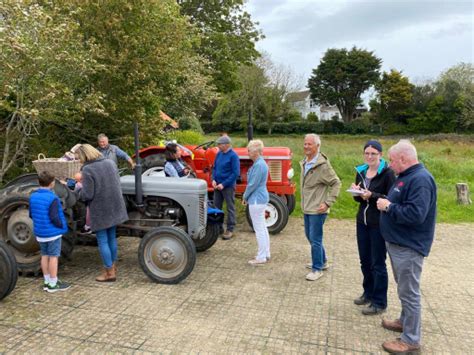 A Great Guernsey Vintage And Classic Tractor Club Run The National