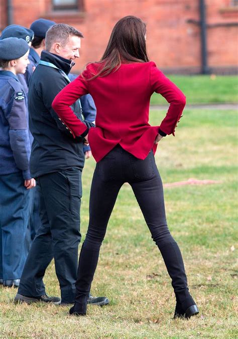 Rear Admirable Kate Middleton Gets All The Attention Hitching Up Skinny