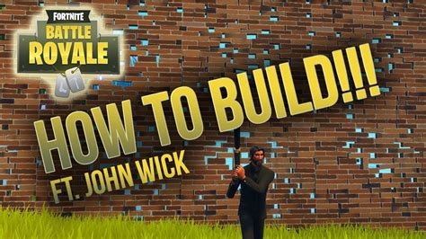 Fortnite Battle Royale How To Build Tutorial Youtube