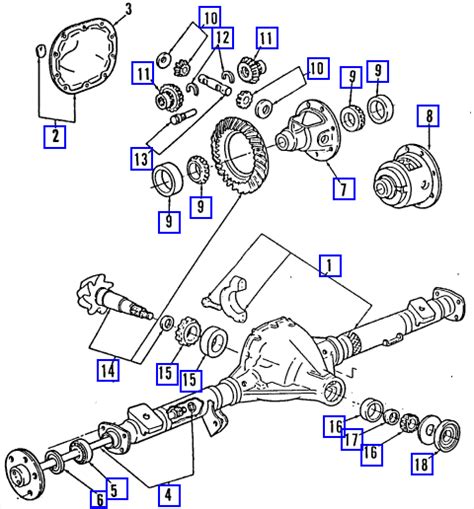 Ford F250 Rear Axle Diagram Diagram For You