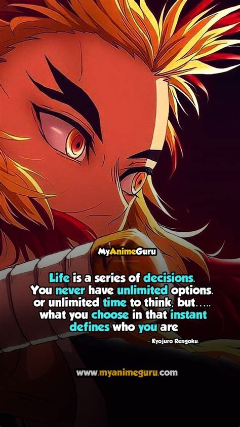 Rengoku Quote Demon Slayer In 2023 Anime Quotes Inspirational