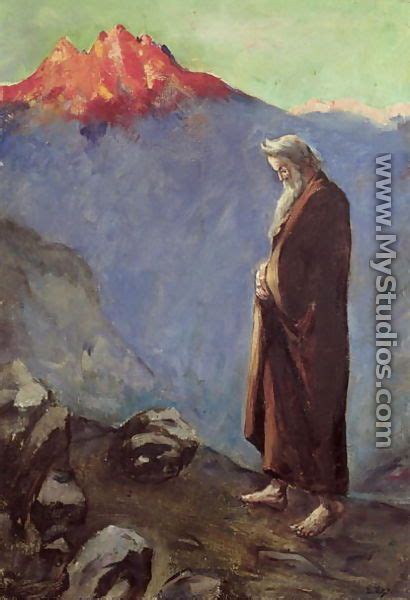 Moses On Mount Sinai Painting At Explore