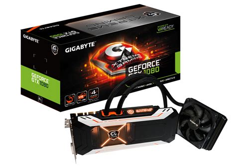 Gigabyte Announces Geforce Gtx 1080 Xtreme Gaming Water Cooling