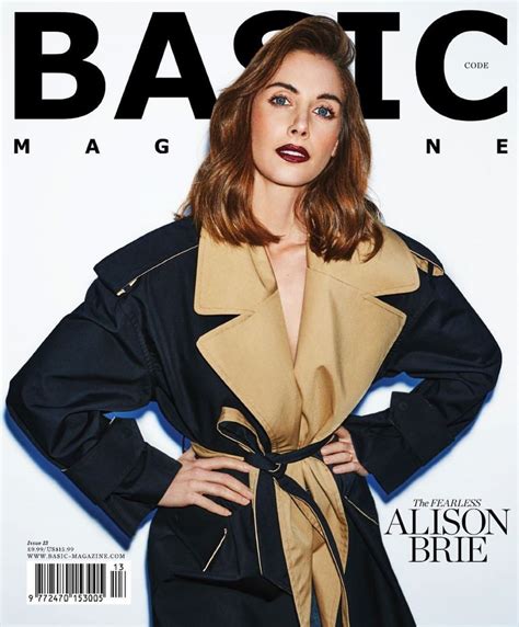 Alison Brie Basic Magazine Spring Celebmafia