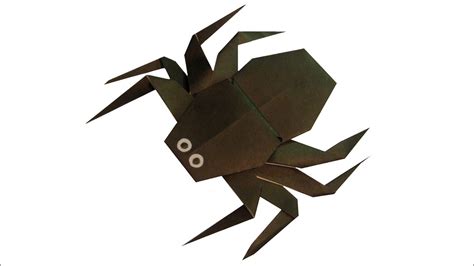 Origami Spider Youtube
