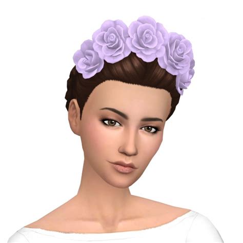 Deelitefulsimmer Flowers For Hair Sims 4 Downloads