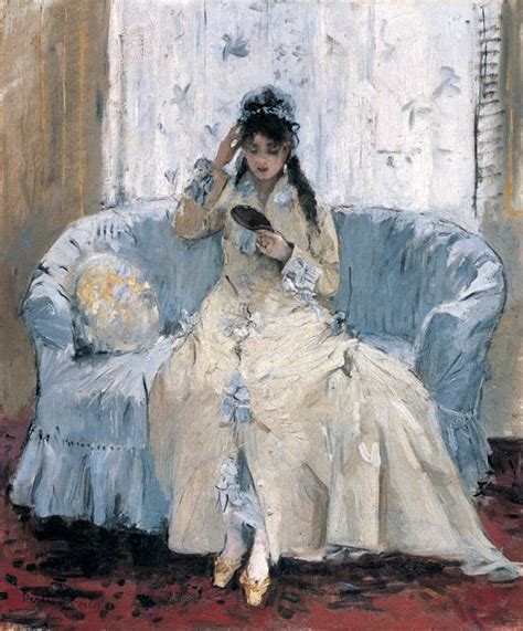 Berthe Morisot A New Impression Telegraph Young Woman At Her