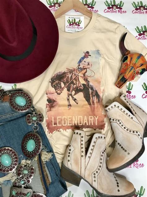 Graphic Tees Cactus Rose Boutique Llc Cowgirl Outfits Cowgirl Style