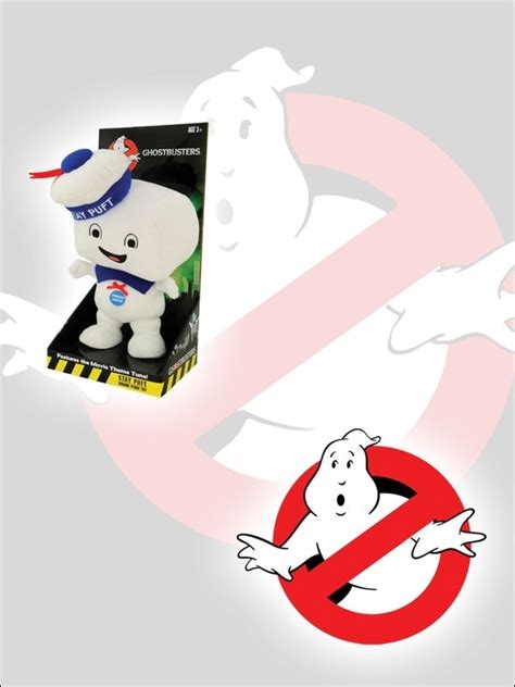 Ghostbusters Angry Stay Puft Marshmallow Man Talking Plush Figure