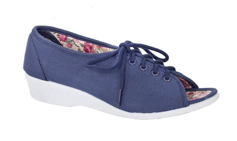 Open Toe Lace Up Canvas Shoes Uk Shoes And Bags