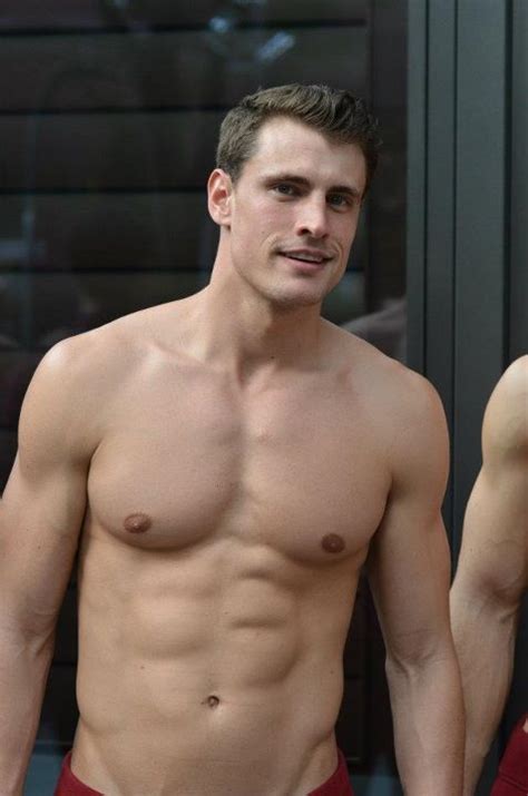 model for an abercrombie and fitch flagship store opening abercrombie men shirtless men