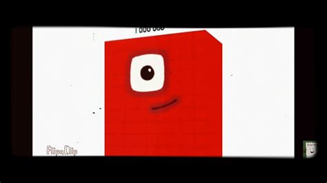 Only Numberblock 1000000 Youtube