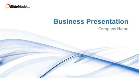 Light Business Powerpoint Template Slidemodel
