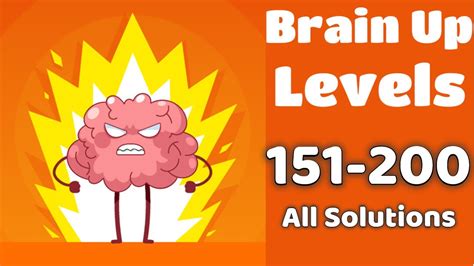 Brain Up Game All Levels 151 200 Gameplay Walkthrough Ios