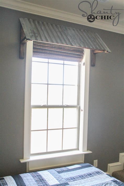Maybe you would like to learn more about one of these? DIY Corrugated Metal Awning - Shanty 2 Chic