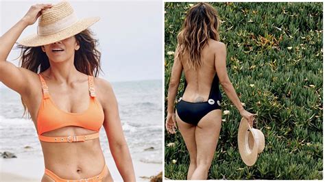 Halle Berry 54 Stuns In Backless Swimsuit Back At The Beach