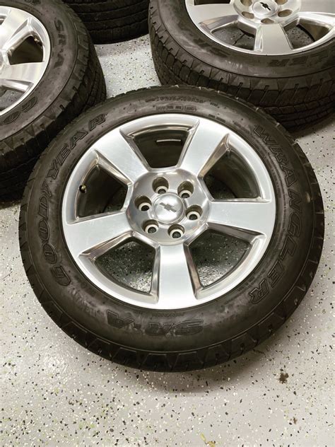 Sold 20 Silverado Wheels With Tires Tcg The Chicago Garage