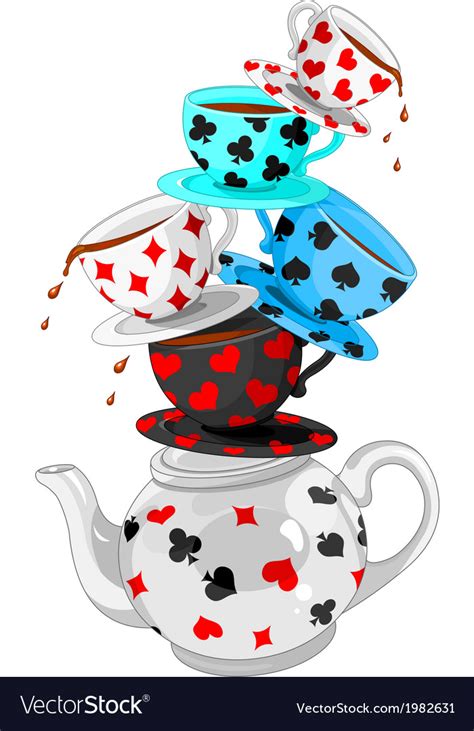 Tea Cup Alice In Wonderland Clip Art Library Vrogue Co