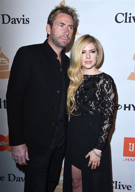 Avril Lavigne And Chad Kroeger At Grammys Party 2016 Popsugar