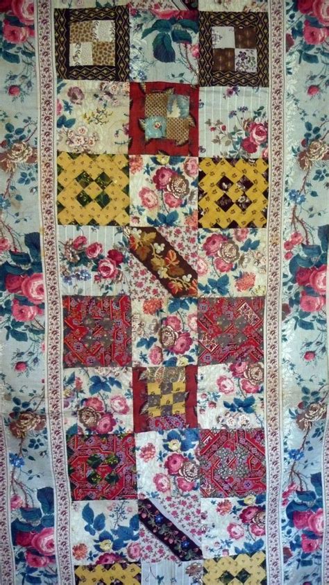 Antique Chintz Quilt Top Early 1800s Antique Quilts Traditional