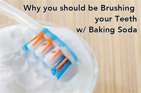 Why You Should Be Brushing Your Teeth With Baking Soda Healthy Focus