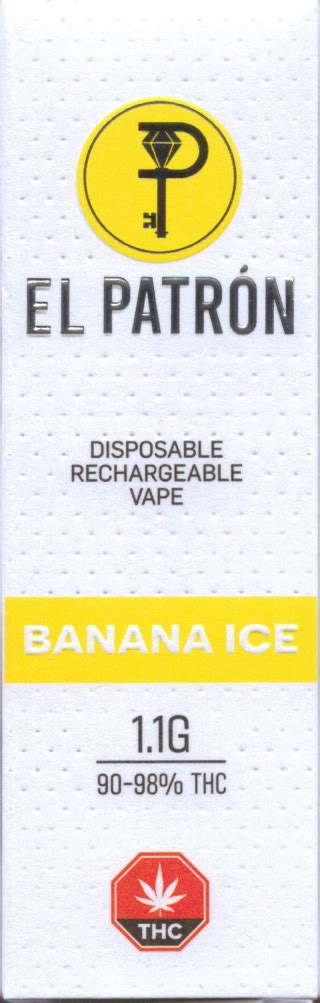 Banana Ice El Patron Vape Products