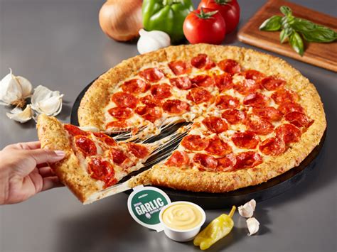 Papa Johns Introduces New Garlic Epic Stuffed Crust Pizza Chew Boom